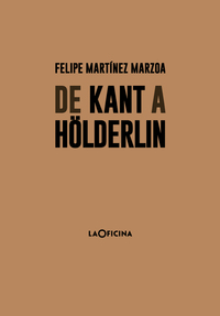 DE KANT A HÖLDERLIN