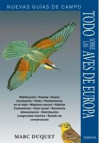 TODAS LAS AVES DE EUROPA. NUEVAS GUÍAS DE CAMPO.
