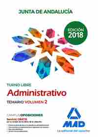 2. TEMARIO. ADMINISTRATIVO JUNTA ANDALUCIA TURNO LIBRE