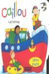 LAS FORMAS. CAILLOU. LIBRO PUZLE
