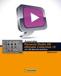 APRENDER PINNACLE STUDIO HD ULTIMATE COLLECTION 15 CON 100  EJERCICIOS PRÁCTICOS