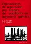 OPERACIONES DE SEPARACION POR ETAPAS DE EQUILIBRIO EN INGENIERIA QUIMI