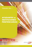 AYUDANTES DE INSTITUCIONES PENITENCIARIAS. TEMARIO  VOL. II.