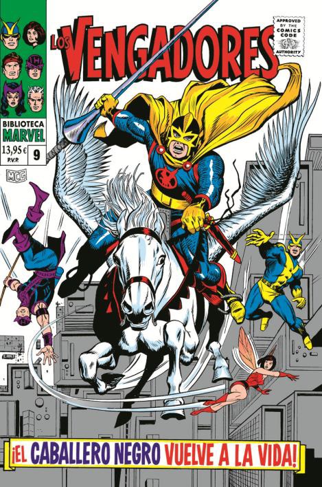 LOS VENGADORES, 9. ¡EL CABALLERO NEGRO VUELVE A LA VIDA! 1967-1968
