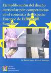 EJEMPLIFICACION DISEÑO CURRICULAR COMPETENCIAS EN EL CONTEXTO DEL ESPA