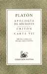 APOLOGIA DE SOCRATES - CRITON - CARTA VII