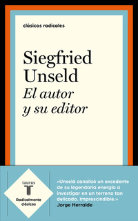 EL AUTOR Y SU EDITOR.