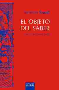 EL OBJETO DEL SABER