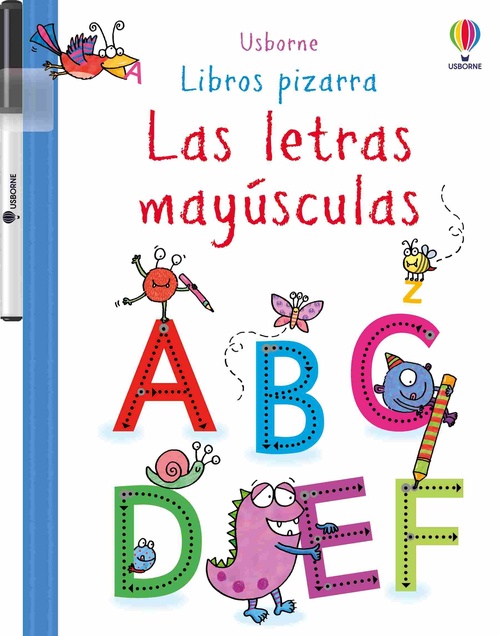 LAS LETRAS MAYÚSCULAS. LIBROS PIZARRA