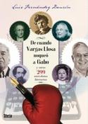 DE CUANDO VARGAS LLOSA NOQUEO A GABO Y OTRAS ANECDOTAS LITERARIAS