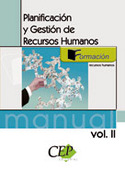 II. MANUAL PLANIFICACIÓN Y GESTIÓN DE RECURSOS HUMANOS. FORMACIÓN
