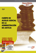 TEST. CUERPO AUXILIO JUDICIAL ADMINISTRACION JUSTICIA