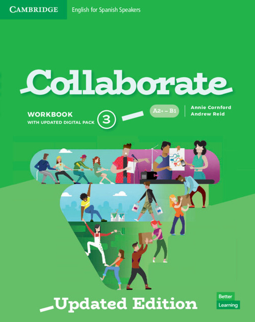 COLLABORATE LEVEL 3 WORKBOOK WITH DIGITAL PACK ENGLISH FOR SPANISH SPEAKERS.