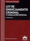 (6º) LEY DE ENJUICIAMIENTO CRIMINAL Y LEGISLACION ESPECIAL