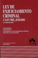 (16º) LEY DE ENJUICIAMIENTO CRIMINAL Y LEY DEL JURADO. 2007