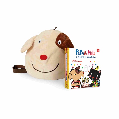 PACK MOCHILA.  PEPE Y MILA Y LA FIESTA DE CUMPLEAÑOS