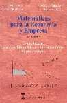 III. MATEMATICAS PARA ECONOMIA Y EMPRESA: CALCULO INTEGRAL. ECUACIONES
