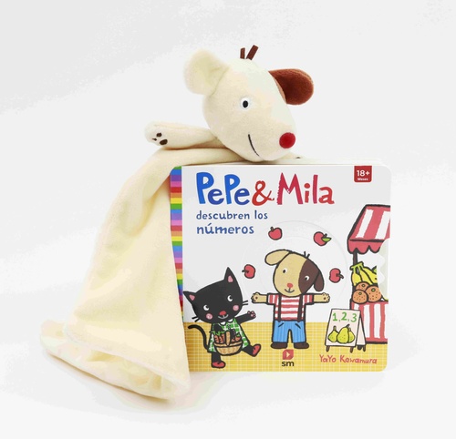 PACK CON DOUDOU PEPE & MILA DESCUBREN LOS NÚMEROS