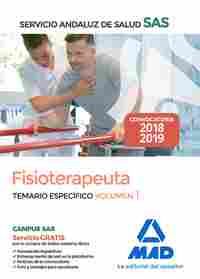 FISIOTERAPEUTA DEL SERVICIO ANDALUZ DE SALUD. TEMARIO ESPECÍFICO VOLUMEN 1 TEMARIO ESPECÍFICO VOLUME