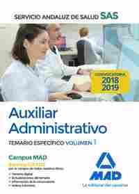 1. TEMARIO ESPECIFICO. SAS. AUXILIAR ADMINISTRATIVO DEL SERVICIO ANDALUZ DE SALUD.