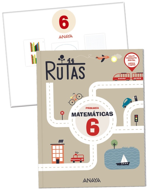 6º PR. MATEMÁTICAS. RUTAS. ANDALUCIA
