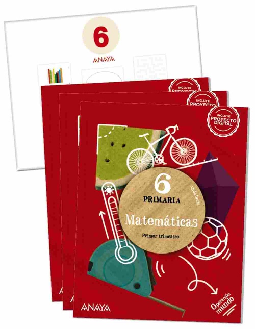 6º PR. MATEMÁTICAS. TRIMESTRAL. OPERACIÓN MUNDO. ANDALUCIA