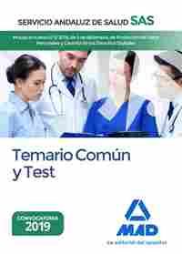 SERVICIO ANDALUZ DE SALUD (SAS). TEMARIO COMUN Y TEST
