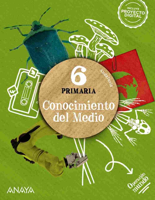 6º PR. CONOCIMIENTO DEL MEDIO. OPERACIÓN MUNDO. ANDALUCIA