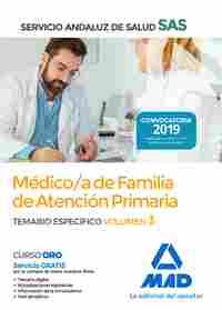 3. TEMARIO ESPECIFICO. MÉDICO DE FAMILIA DE ATENCIÓN PRIMARIA DEL SERVICIO ANDALUZ DE SALUD