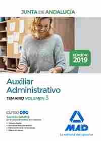 3. TEMARIO. AUXILIAR ADMINISTRATIVO JUNTA DE ANDALUCIA