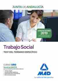 TRABAJO SOCIAL. JUNTA DE ANDALUCÍA. TEST DEL TEMARIO ESPECÍFICO