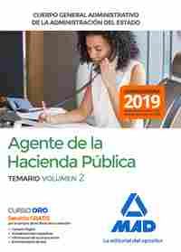 AGENTES DE LA HACIENDA PÚBLICA. CUERPO GENERAL ADMINISTRATIVO ADMINISTRACIÓN DEL ESTADO. TEMARIO 2