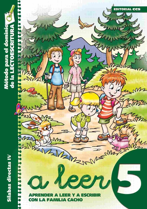 5. A LEER:  SILABAS DIRECTAS IV. APRENDER A LEER Y A ESCRIBIR CON LA FAMILIA CACHO