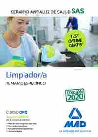 LIMPIADOR/A SERVICIO ANDALUZ DE SALUD. TEMARIO ESPECÍFICO 2021/22