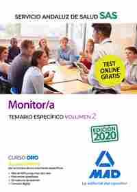 MONITOR/A SERVICIO ANDALUZ DE SALUD. TEMARIO ESPECÍFICO VOLUMEN 2