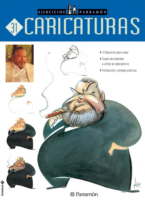 31. CARICATURAS: EJERCICICOS PARRAMON