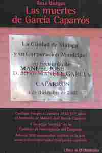 LAS MUERTES DE GARCÍA CAPARRÓS