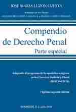 COMPENDIO DE DERECHO PENAL. PARTE ESPECIAL 2019