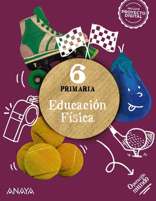 6º PR. EDUCACIÓN FÍSICA. OPERACIÓN MUNDO. ANDALUCÍA.
