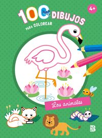 LOS ANIMALES. 100 DIBUJOS PARA COLOREAR