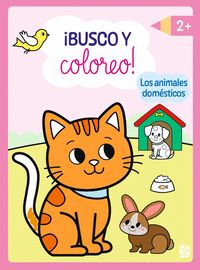 LOS ANIMALES DOMÉSTICOS. ¡BUSCO Y COLOREO