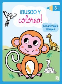 LOS ANIMALES SALVAJES. ¡BUSCO Y COLOREO!