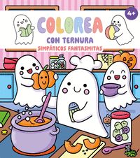 SIMPATICOS FANTASMITAS. COLOREA CON TERNURA