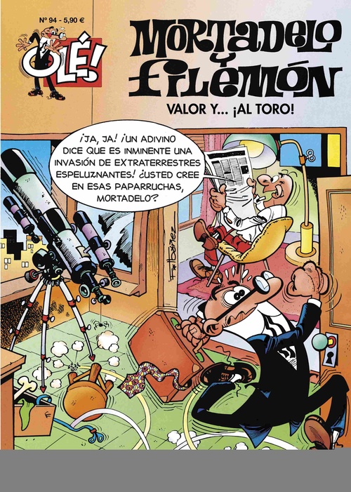 OLE MORTADELO, 94. VALOR Y AL TORO