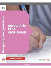 ORTOGRAFÍA PARA OPOSICIONES