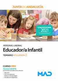 EDUCADOR/A INFANTIL. PERSONAL LABORAL. JUNTA ANDALUCÍA. TEMARIO 2