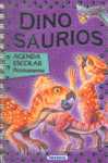 AGENDA ESCOLAR DINOSAURIOS LILA