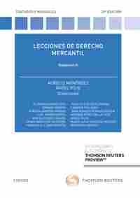 LECCIONES DE DERECHO MERCANTIL.
