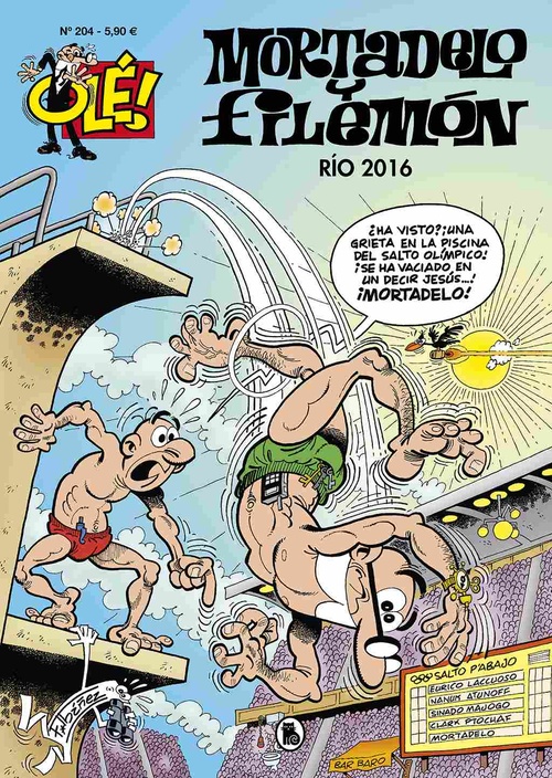 OLE MORTADELO 204. RIO 2016