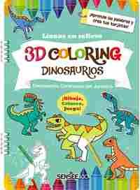 3D COLORING. DINOSAURIOS
